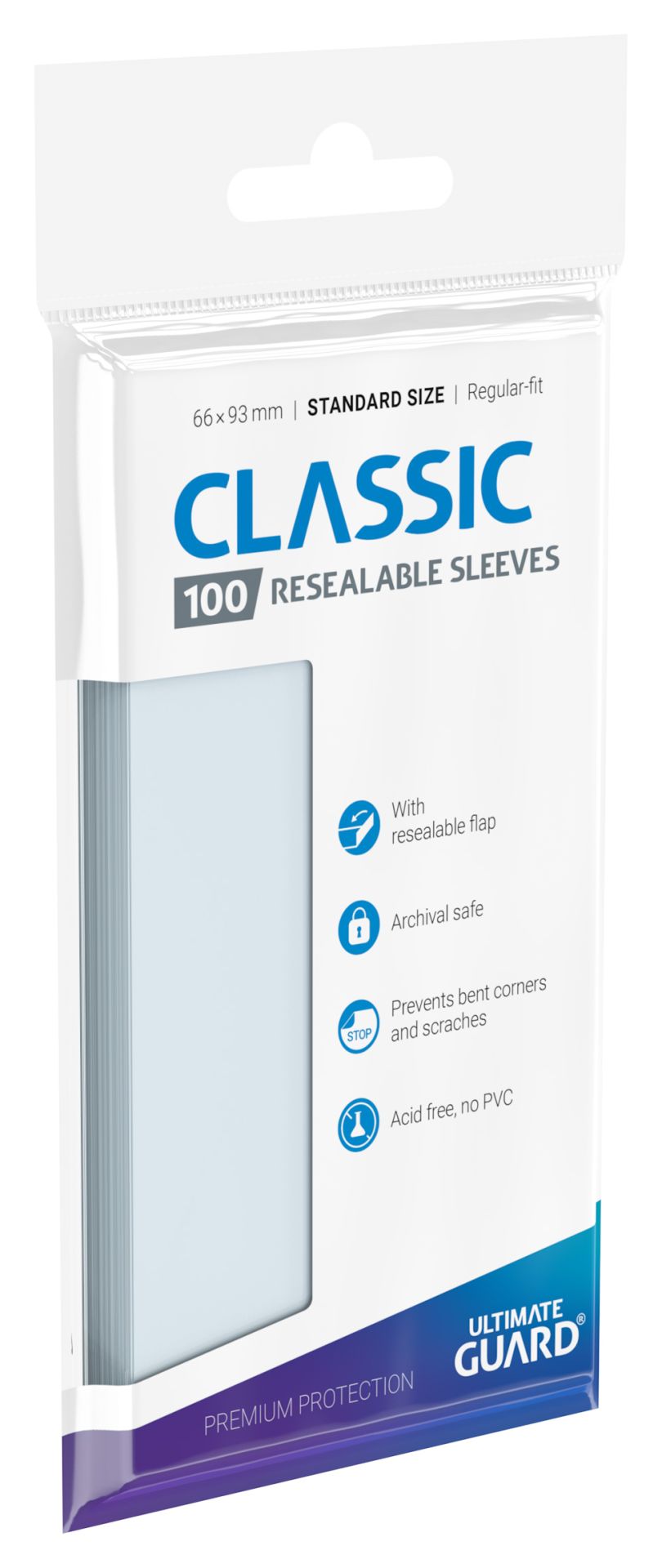 Ultimate Guard Classic Resealable Sleeves 100