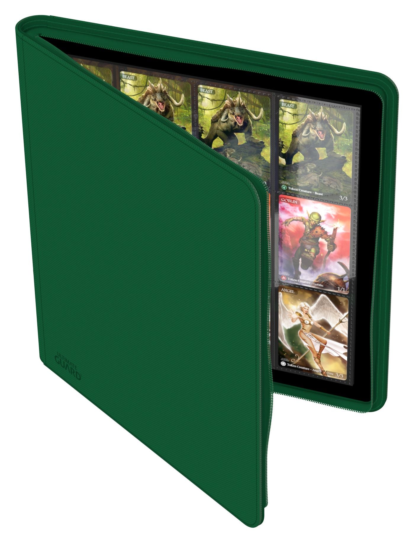 Ultimate Guard Zipfolio 480 24-Pocket XenoSkin Green