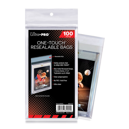 Ultra Pro One Touch Resealable Bags