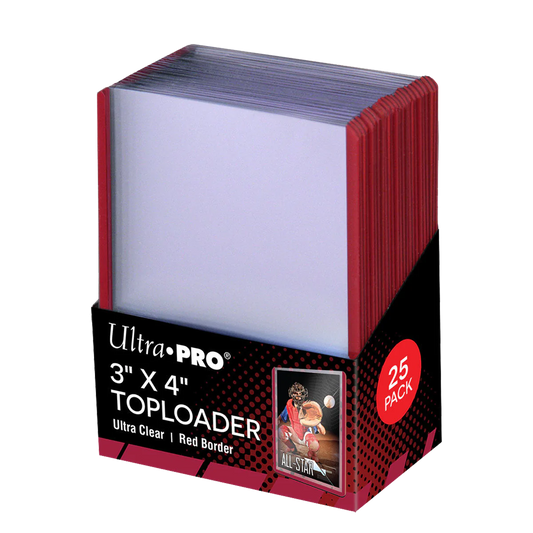Ultra Pro Toploader Colored Border