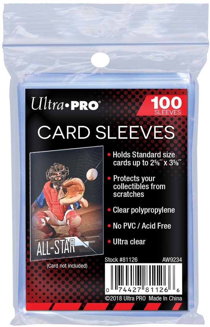 Ultra Pro soft sleeves