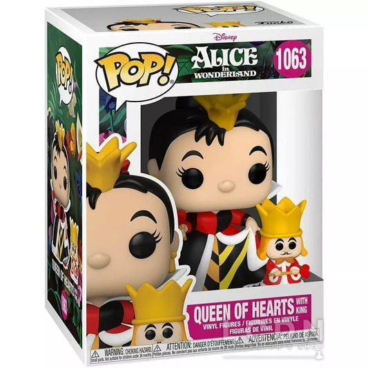 Funko POP! Disney Alice in Wonderland Qeeun of Hearts With King